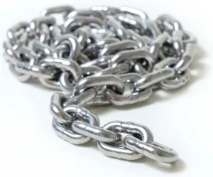 SARDiNE Windlass Anchor Chain- 1/4 Chain Size - Chain Windlass Anchor Boat - Stainless Steel din 766 Anchor Chain 1/4 - (6 MM)