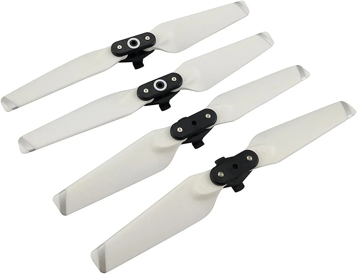 sea jump 4pcs Propeller Push Type Quick Release fold for DJI Spark 4730F Paddle Blades Drone/Aircraft/Helicopter Accessories Parts,White