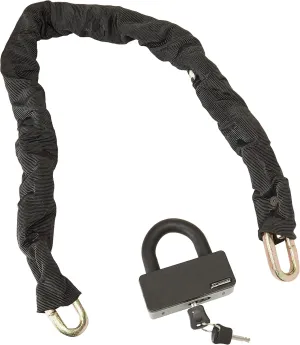Serfas Big City Bike Hardened Steel Chain and U-Lock, 12mm