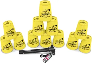 Set of 12 Speed Stacks Cups - Yellow - GE910P
