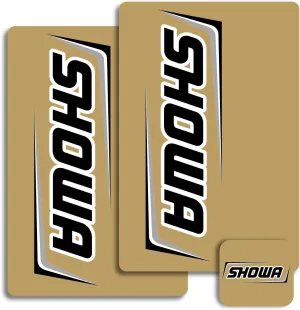 SHOWA Factory Fork Suspension Decals Stickers Shock Black