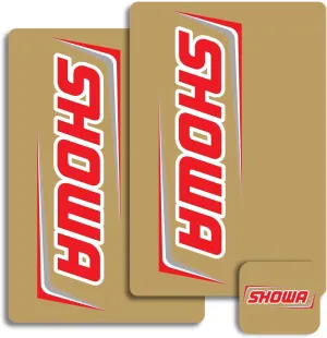 SHOWA Factory Fork Suspension Decals Stickers Shock