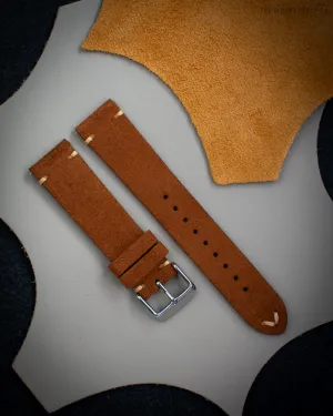 SIDE-STITCH SUEDE - LIGHT BROWN