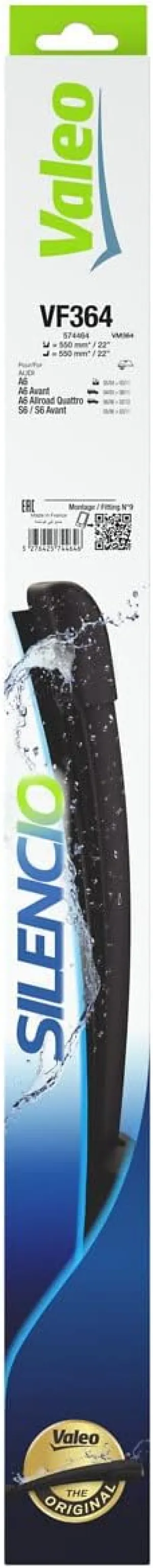 Silencio VF371 Flat Wiper Blade Set