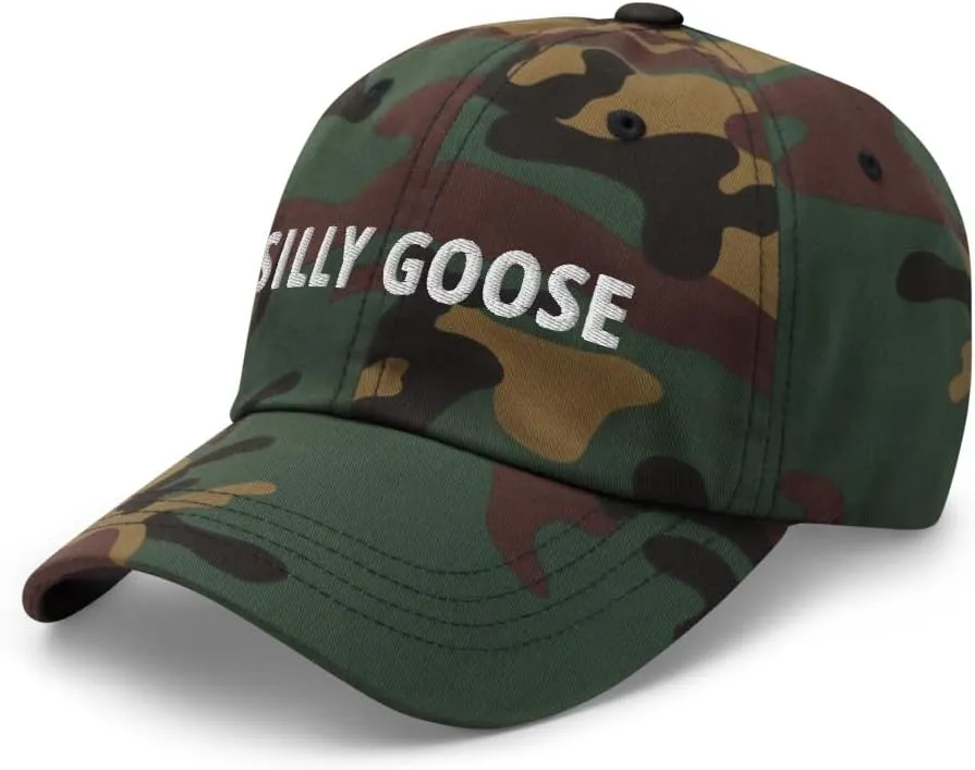 Silly Goose Hat (Embroidered Dad Cap)