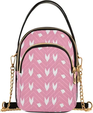 Small Arrow Small Crossbody Bag Functional Multi Pocket Bag Shoulder Handbag