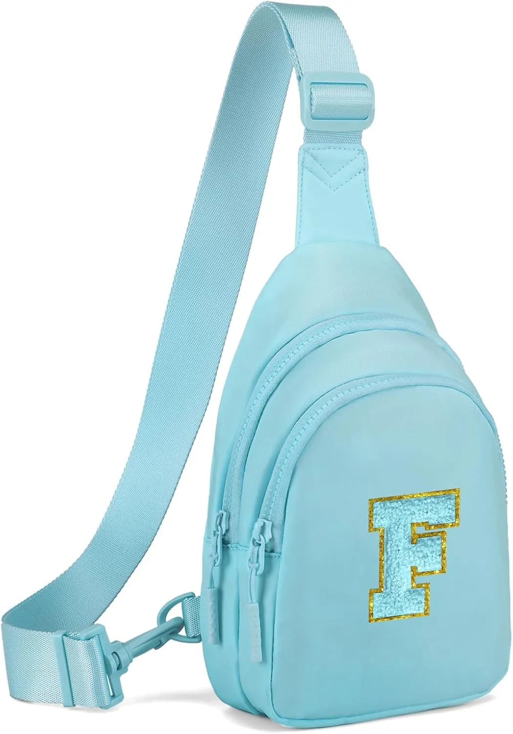 Small Initial Sling Bag for Girls & Women - Cute Crossbody Fanny Pack Gift