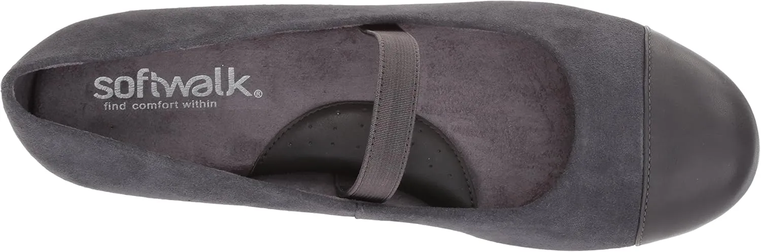 SoftWalk Women's Napa Mj Mary Jane Flat