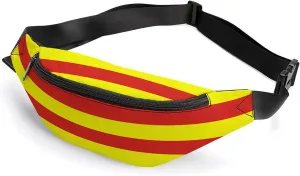 South Vietnam Flag Cute Fanny Pack Crossbody Lightweight Waist Bag for Men Women Outdoors Sports Hiking