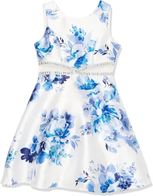 Speechless Women's Sleeveless Fit and Flare Mikado Dress