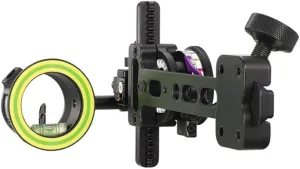 Spot Hogg Fast Eddie XL | Double Pin Bow Sight | Right/Left Handed | Pin Size .01/.019 | Made in The USA (Right Handed, .01 Pin Diameter)
