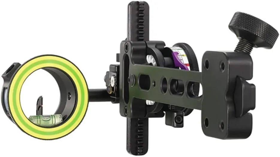 Spot Hogg Fast Eddie XL | Double Pin Bow Sight | Right/Left Handed | Pin Size .01/.019 | Made in The USA (Right Handed, .01 Pin Diameter)