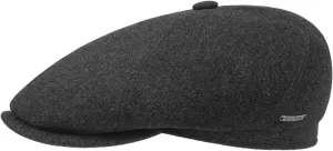 Stetson Reid 6 Panel Flat Cap Men -