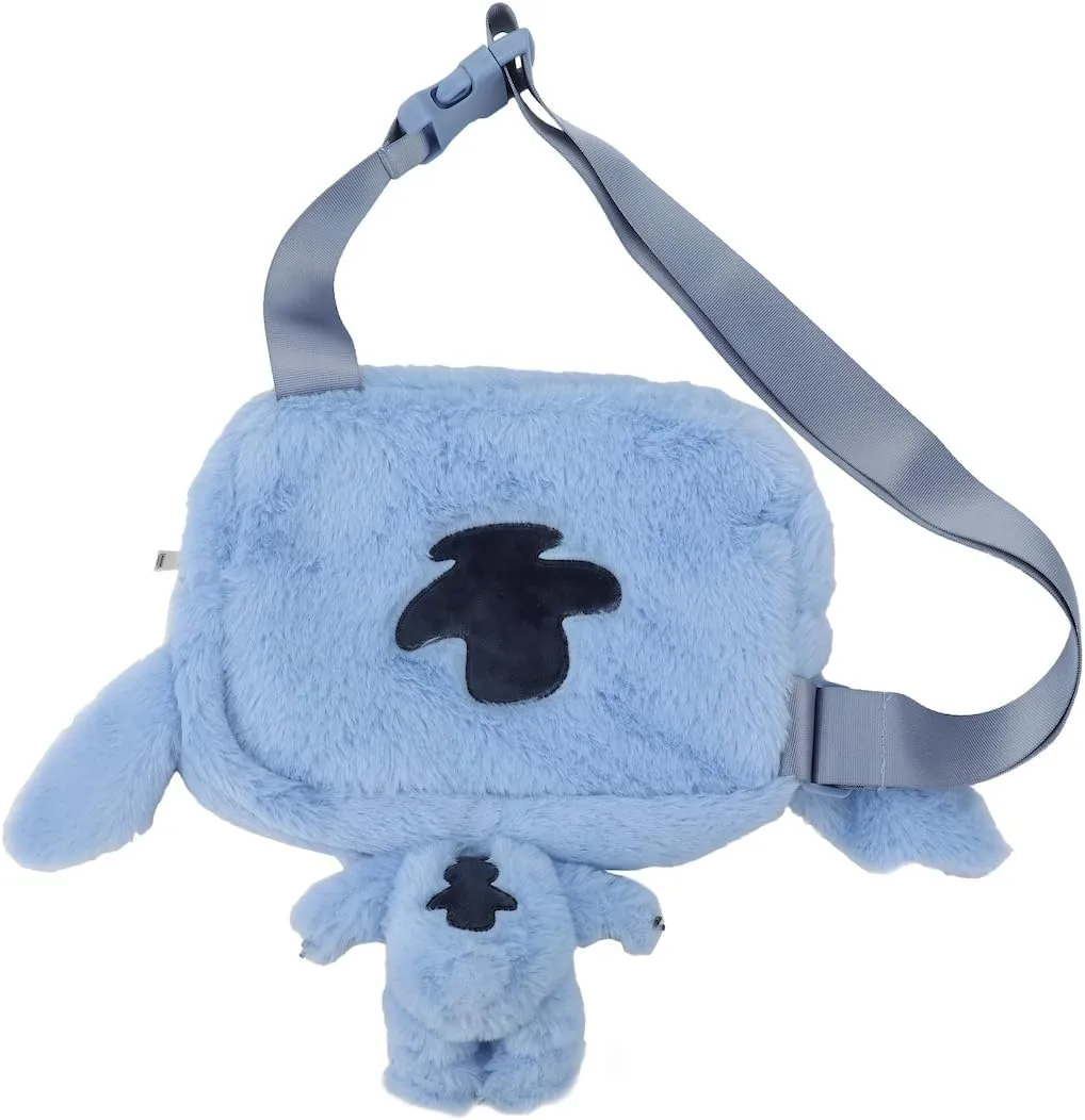 Stitch 9.5" Festie Bestie Plush Crossbody Hand Bag