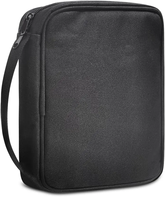 Sunflower Butterfly Women Bible Carrying Case Bible Tote Bag for Man Large Bible Organizer Bag Multi-Functional Church Bag for Worship or Pilgrimage