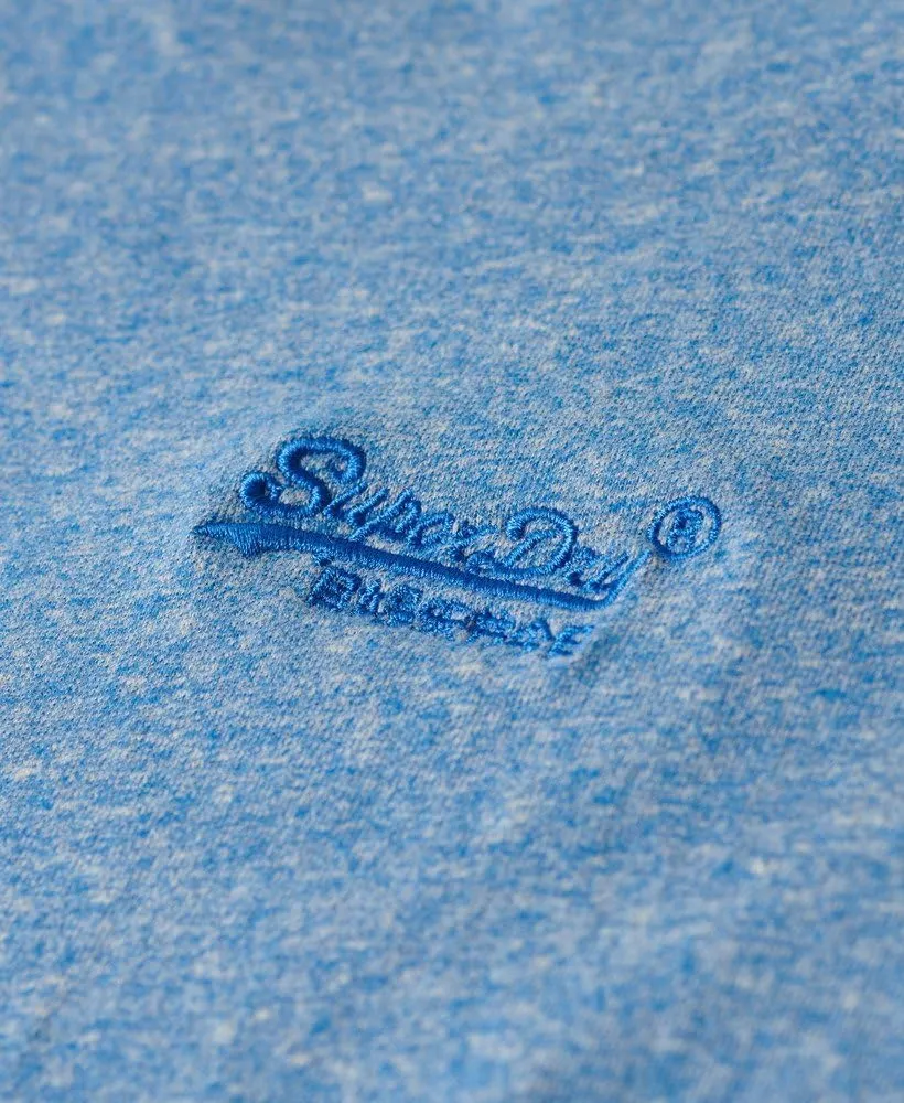 Superdry Men's Vintage Logo Embroidered T-Shirt, Fresh Blue Grit