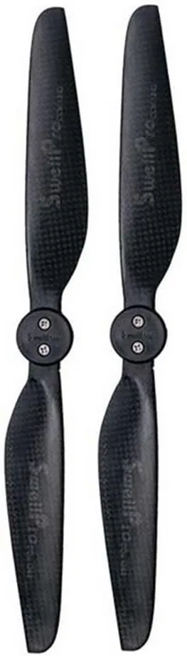 Swellpro 1242 Quick Release Carbon Fiber 12" Propellers for SplashDrone 3/3 , Pair