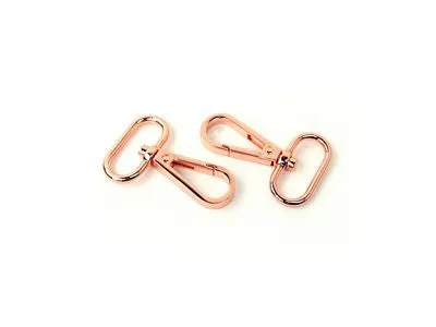 Swivel Hook Oval 1" Rose Gold