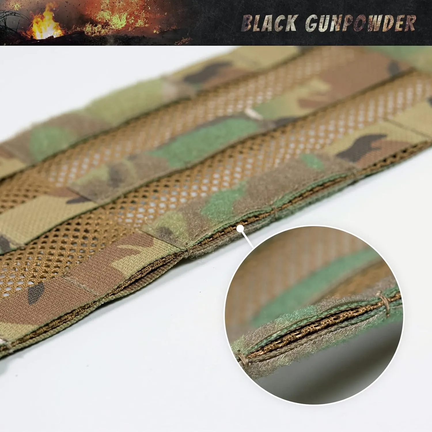 Tactical Three-Band Quick Release Cummerbund Magnetic Buckles Model BG-TC5