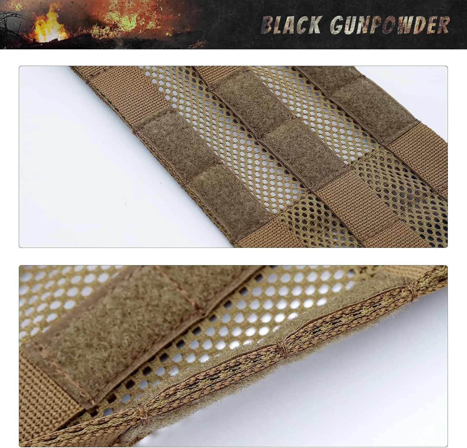 Tactical Three-Band Quick Release Cummerbund Magnetic Buckles Model BG-TC5