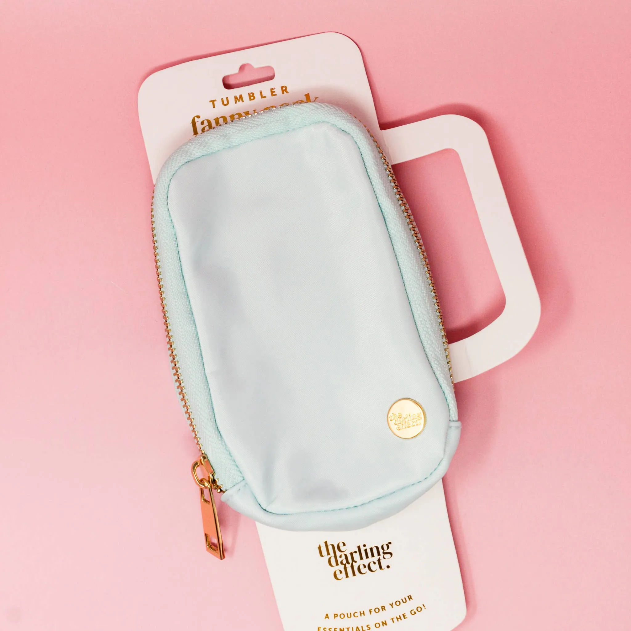The Darling Effect - Tumbler Fanny Pack - Aqua