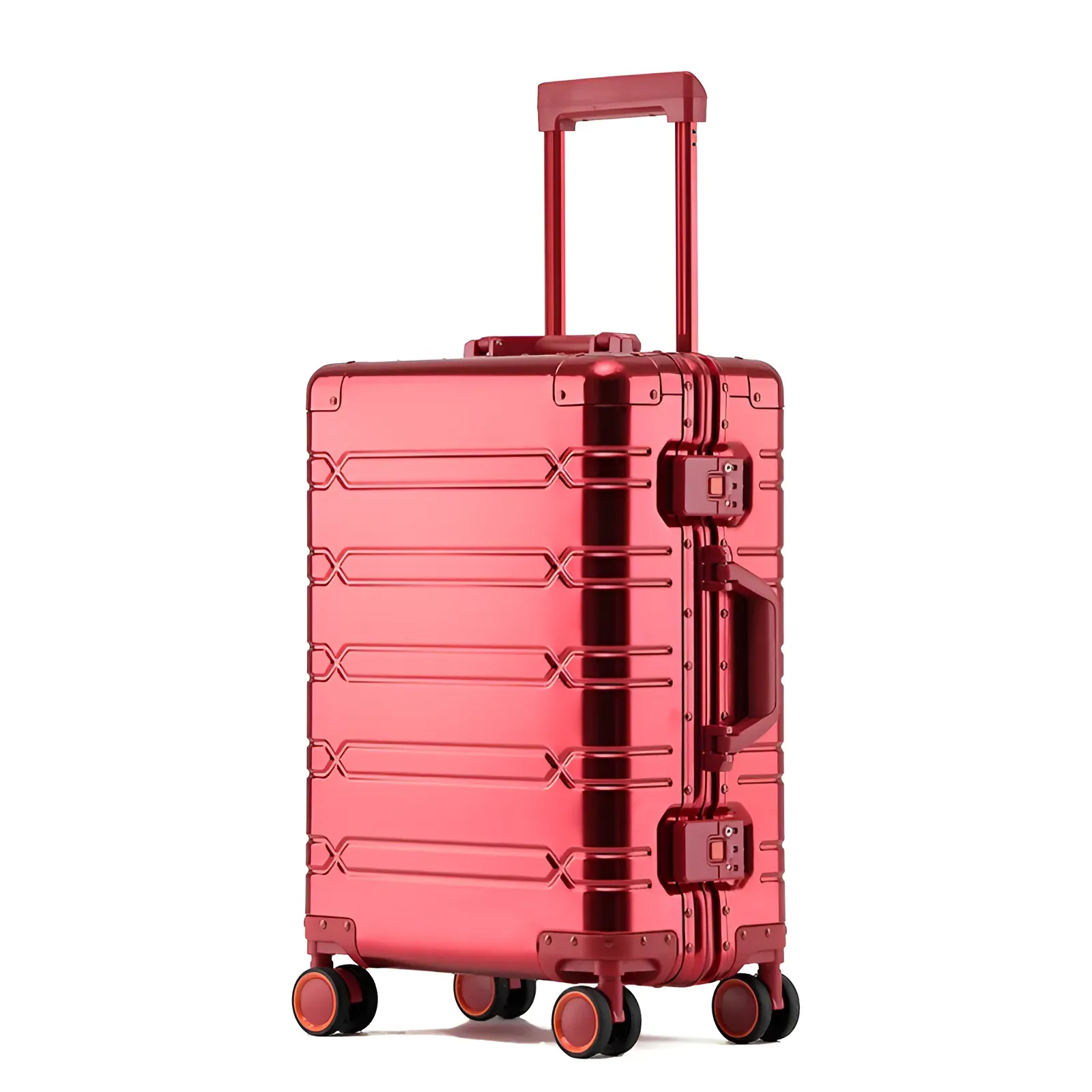 The Explorer Aluminum Suitcase Black