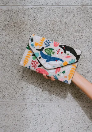 The Sea and the Sky Beaded Handbag (Preorder)