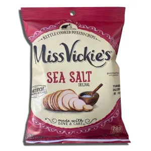 The Snack Store Bundle Miss Vickie's Sea Salt Original Potato Chips, Pack of 8 (1.875 Oz oz Bags)