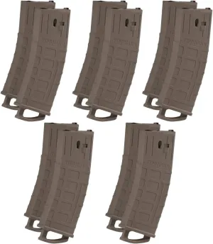 Tippmann TMC MAGFED Paintball Marker Magazines Tan - 10 Pack
