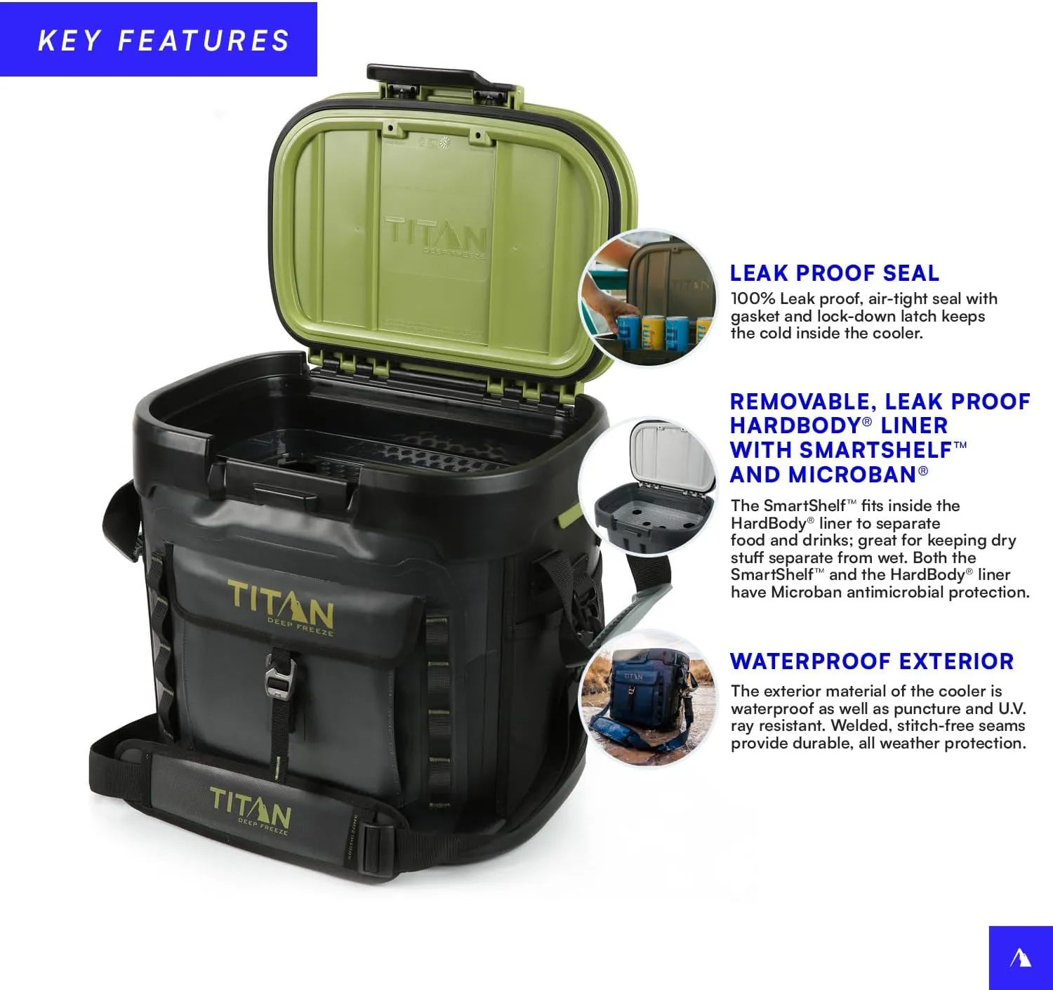Titan by Arctic Zone Deep Freeze Cooler