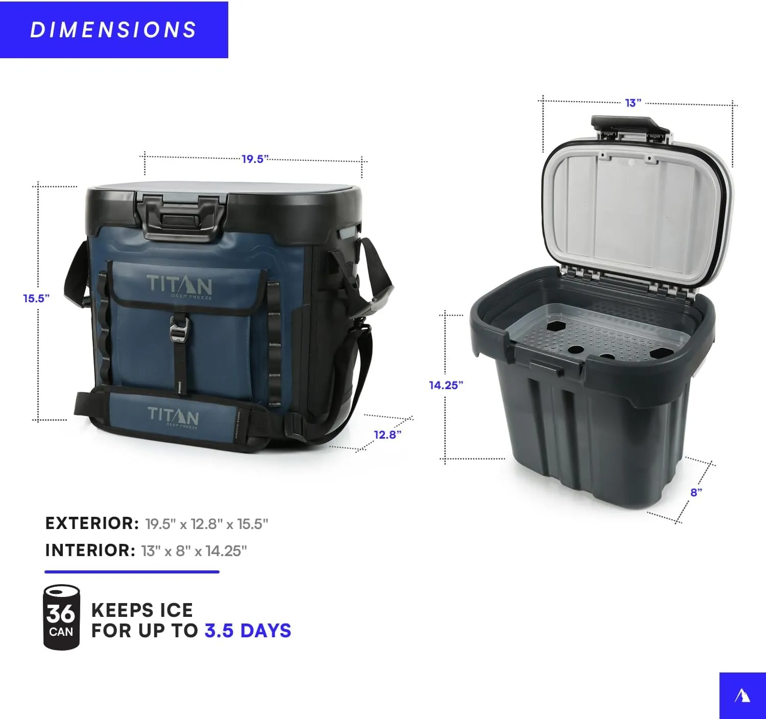Titan by Arctic Zone Deep Freeze Cooler