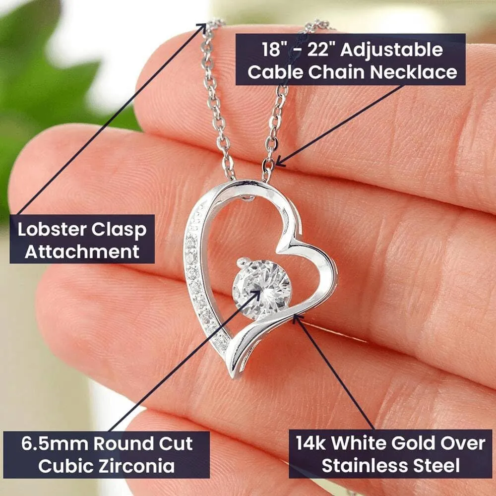 To My Wife Necklace From Husband With Heartfelt Message, To My Soulmate Necklace For Women, Necklace For Wife From Husband, Soulmate Gifts But Still You Are My Queen Forever.