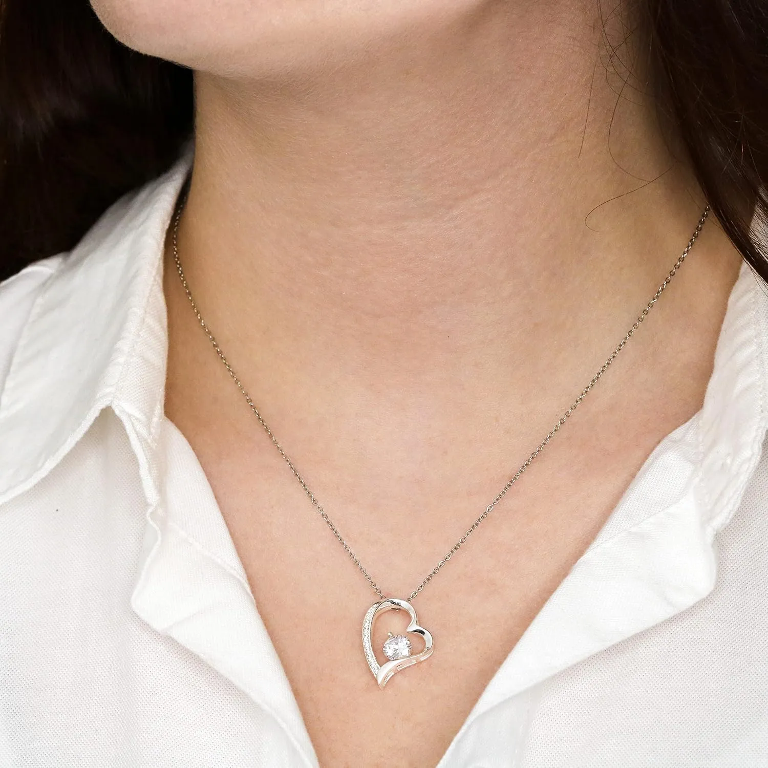 To My Wife Necklace From Husband With Heartfelt Message, To My Soulmate Necklace For Women, Necklace For Wife From Husband, Soulmate Gifts But Still You Are My Queen Forever.