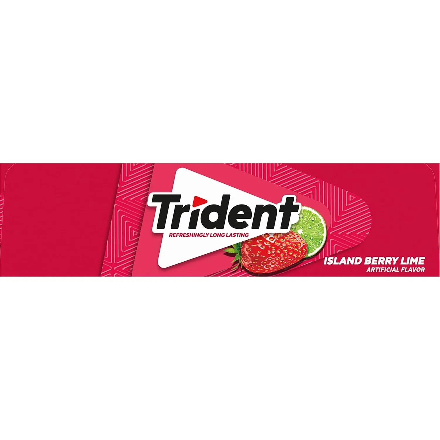 Trident Island Berry Lime Sugar-Free Chewing Gum, 12 Packs of 14 Pieces (168 Total Pieces)