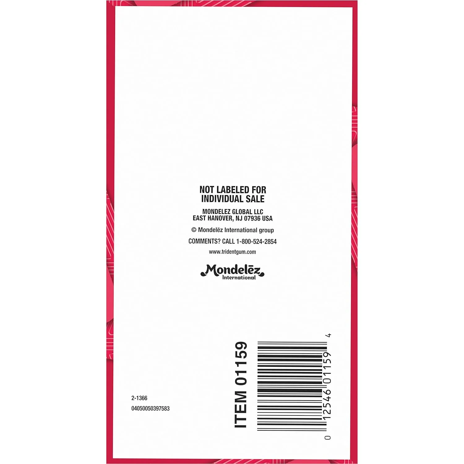 Trident Island Berry Lime Sugar-Free Chewing Gum, 12 Packs of 14 Pieces (168 Total Pieces)
