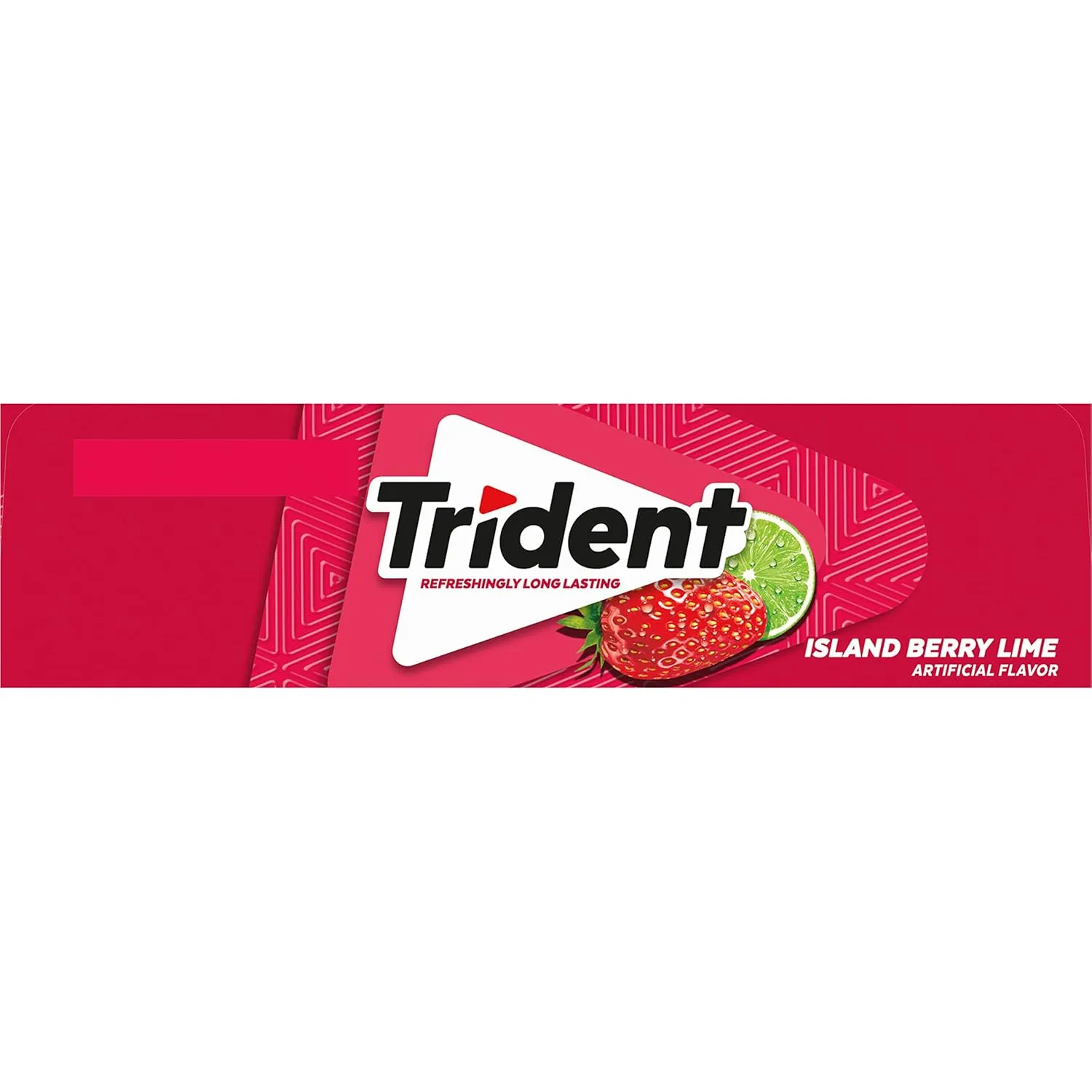 Trident Island Berry Lime Sugar-Free Chewing Gum, 12 Packs of 14 Pieces (168 Total Pieces)