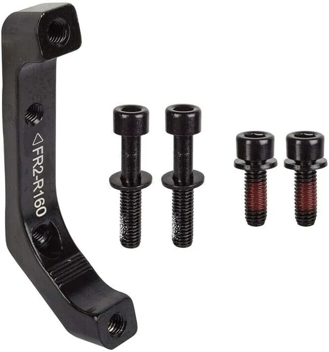 TRP Flat Mount Disc Brake Adapter Rear, Post to Flat, 160Mm