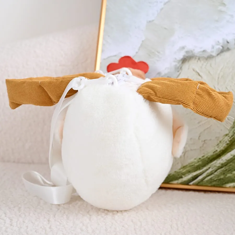 Ugly-Cute Clucking Chicken Handbag & Crossbody Bag(17037)