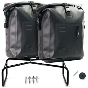 UNIT GARAGE TWO KHALI SIDE PANNIERS IN TPU   DOUBLE SUBFRAME NINET
