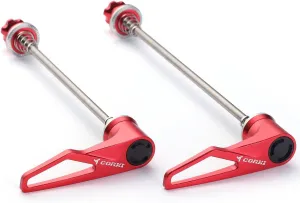 Upgraded Quick Release Skewer Set Titanium for Road Bike MTB Bike