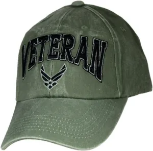 U.S. Air Force Veteran Cap. OD Green