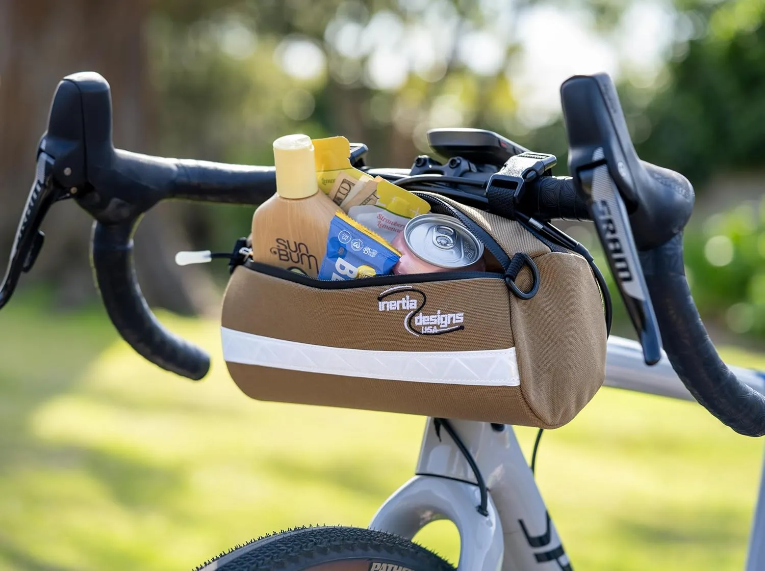 USA - GX5 Barrel Bag - Cylindrical Contour Structure for Efficient Aerodynamic Storage - Durable, All-Weather Construction - Coyote Brown