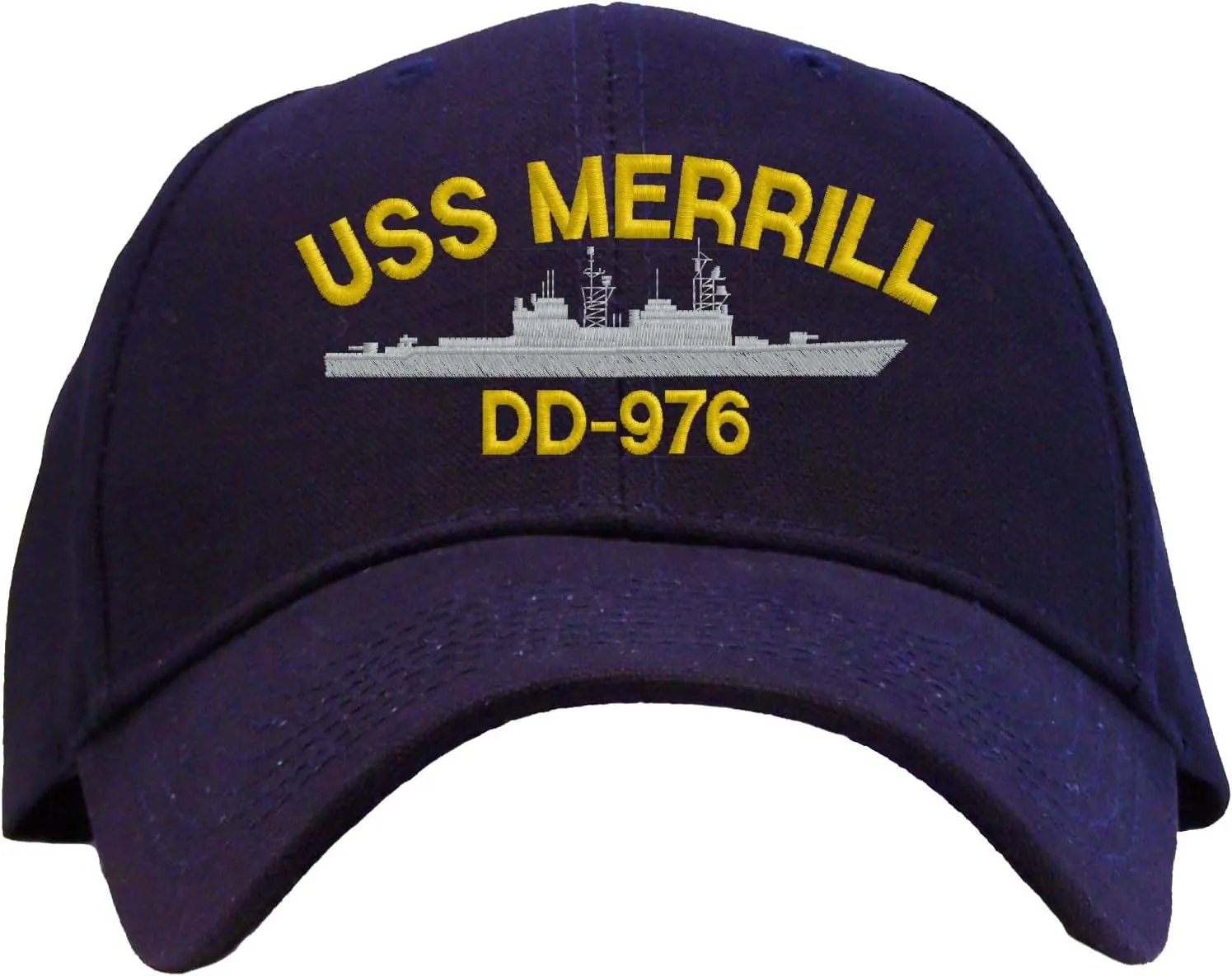 USS Merrill DD-976 Baseball Cap Embroidered