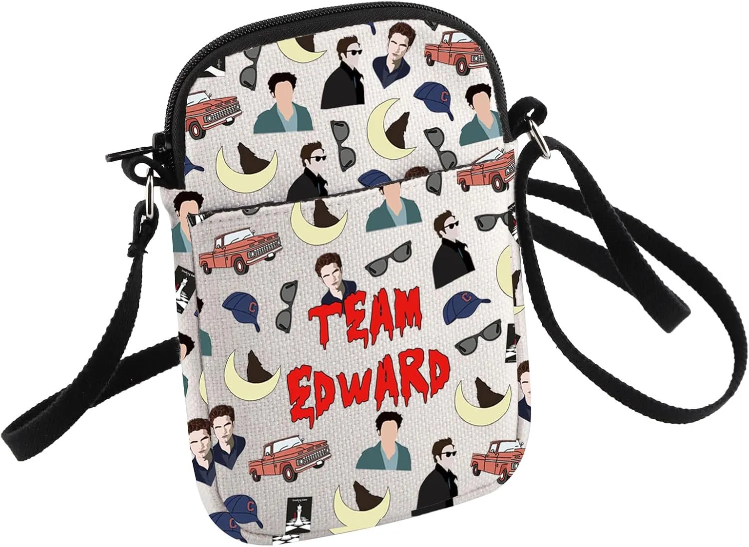 Vampire Lover Gift Team Edward Crossbody Bag Twilight Fans Gift Birthday Gift for Her