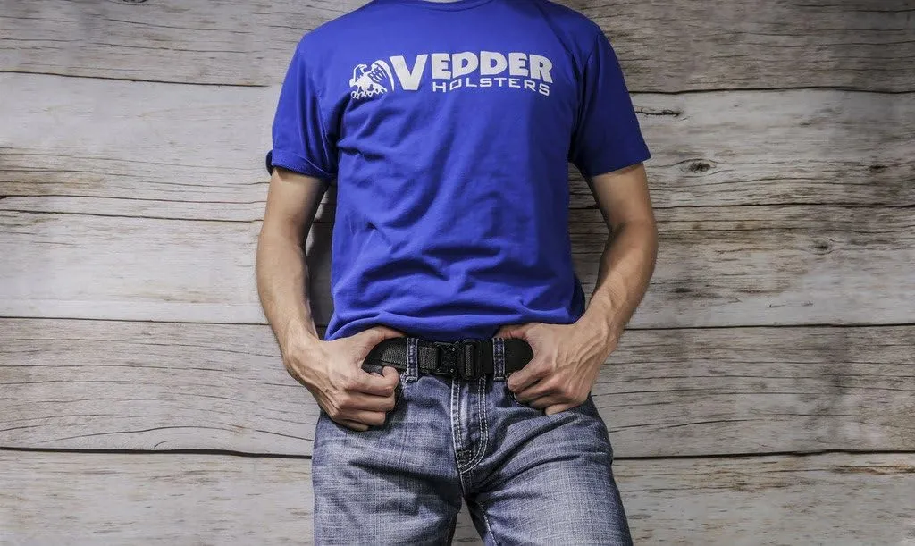 Vedder Holsters Cobra® Quick Release Gun Belt - Black