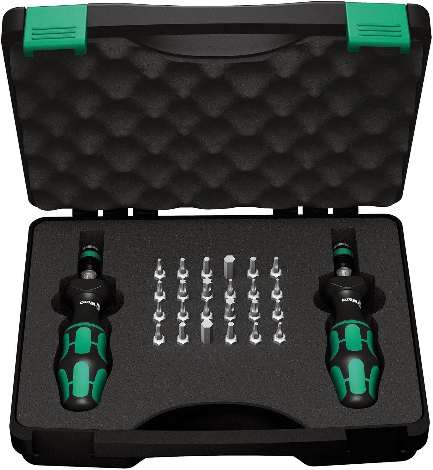 Wera - 5074738001 Kraftform 7440/41 Torque Screwdriver 0.3-3.0 Nm and Bit Set, 26-Piece