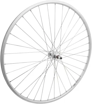 WheelMaster Weinmann LP18 Rear Wheel - 27" x 1, 36H, 5/6/7-Speed, QR, Silver