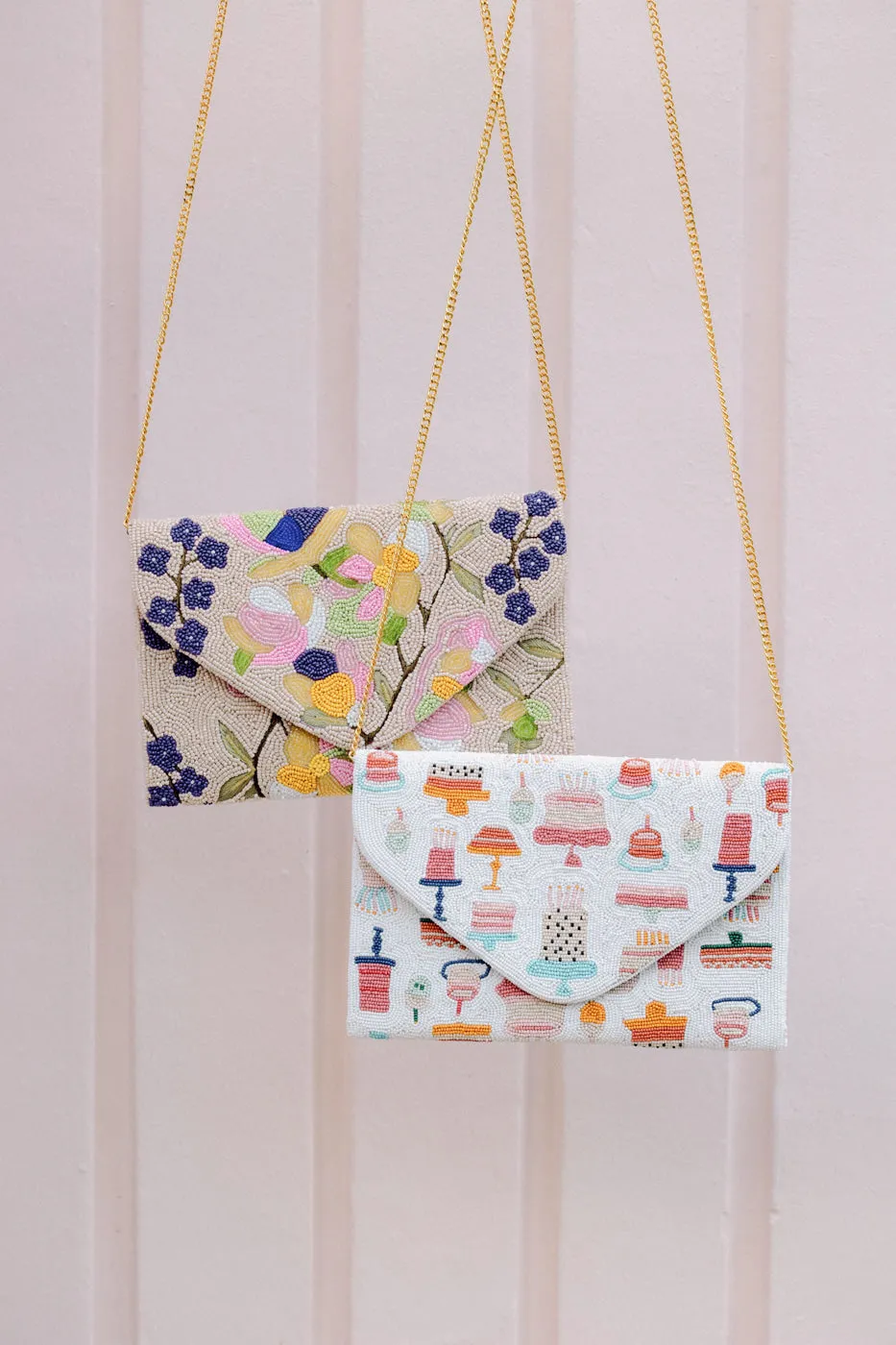 Wild Posy Beaded Crossbody