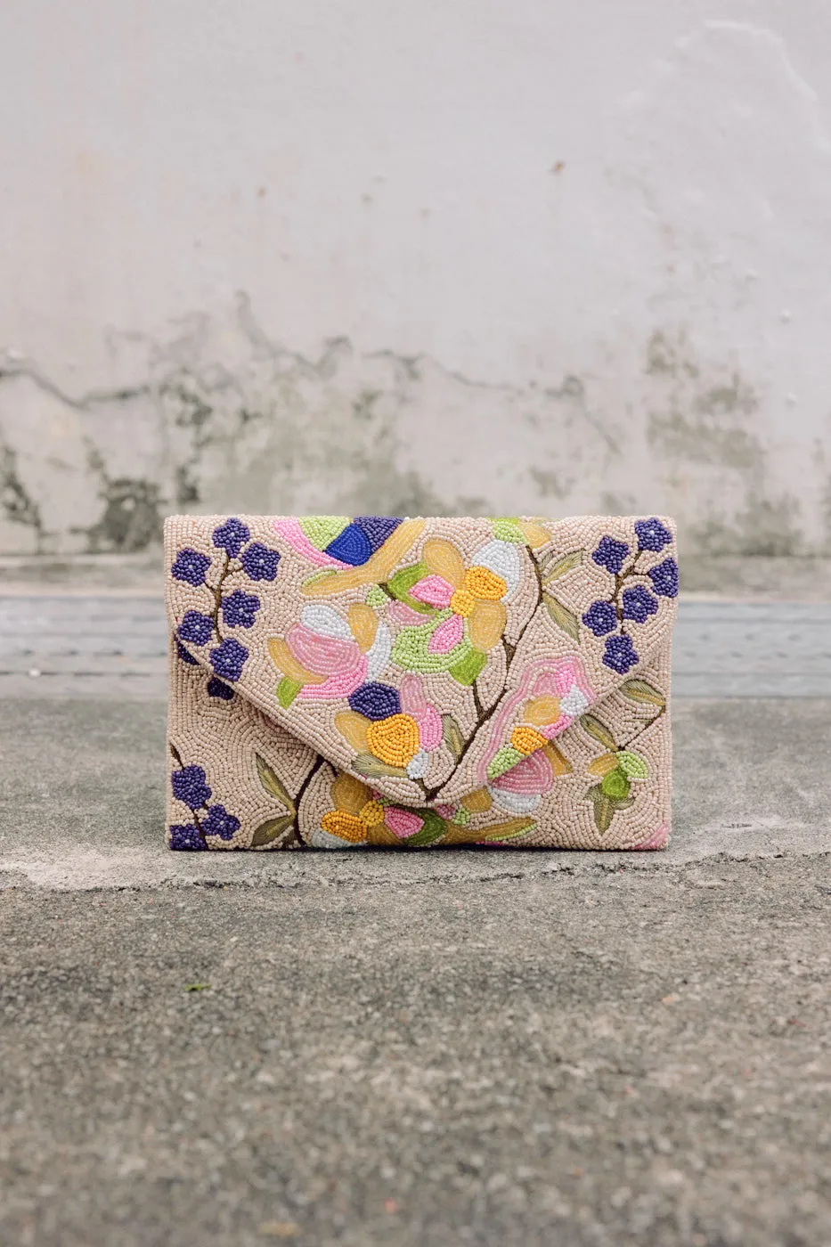 Wild Posy Beaded Crossbody