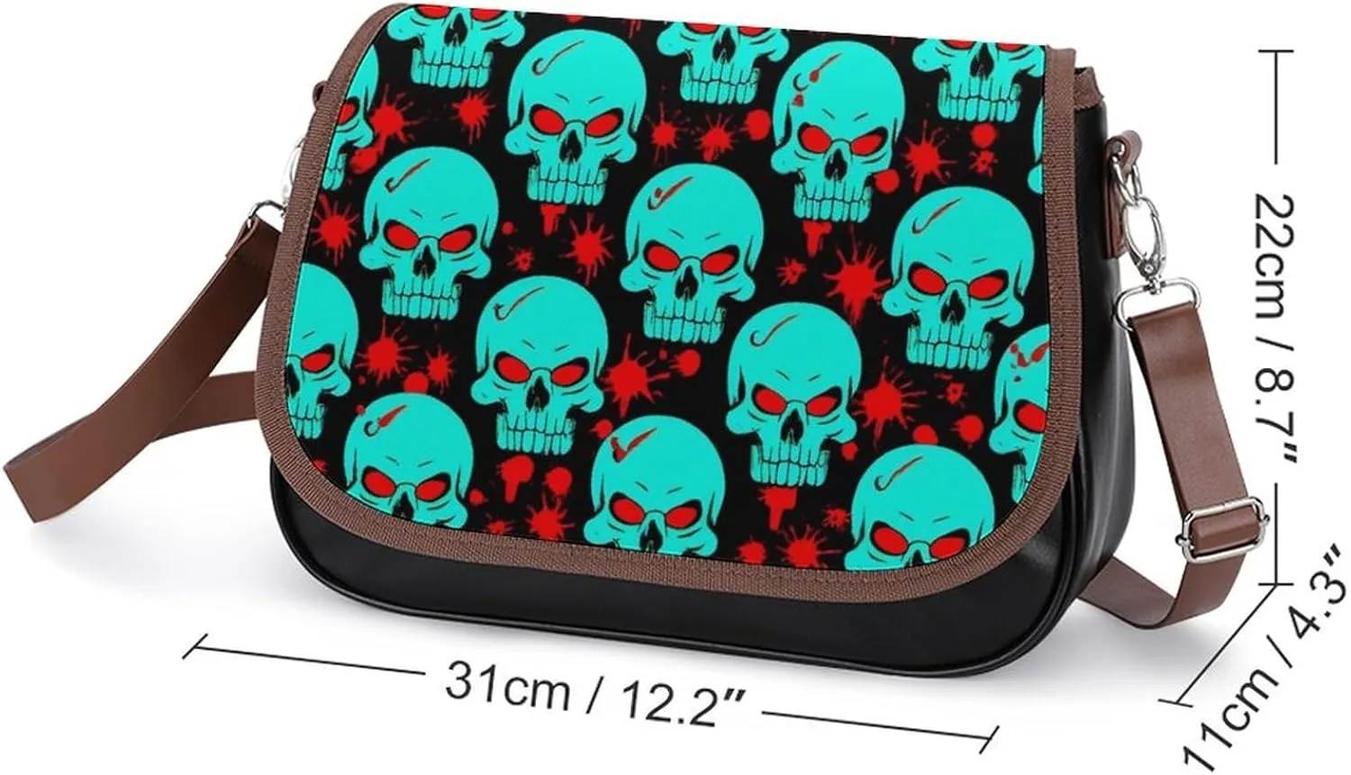 Women's Lightweight Crossbody Bag With Detachable Shoulder Strap For Daily Use